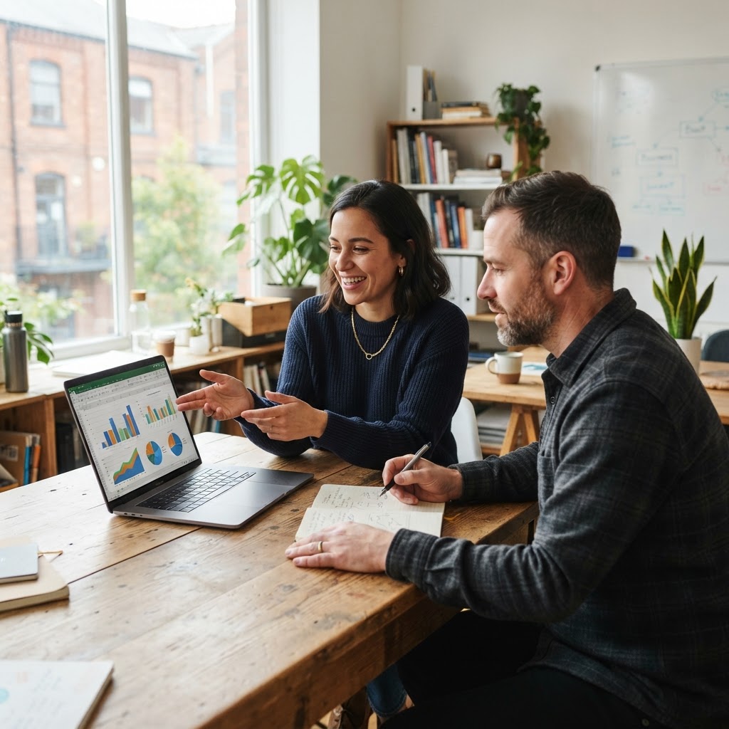 The 30-Minute SaaS Renewal Audit for Small Businesses Small business team reviewing a software budget